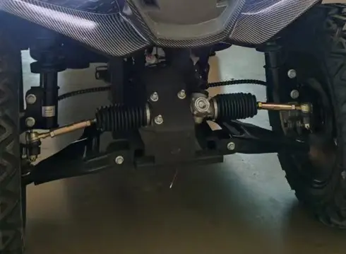 Single Wishbone Shock Absorption