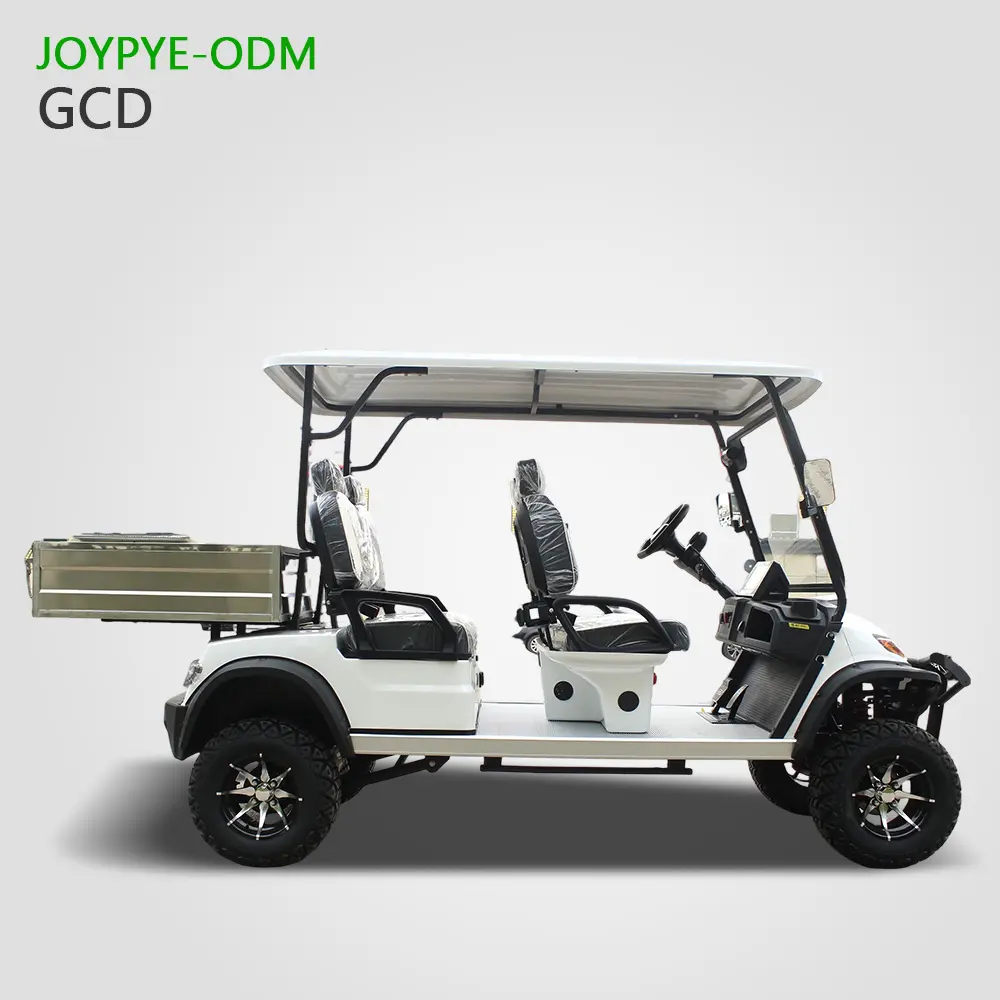 China Suppliers Factory Customized Electric Golf Carts 2-8 Seaters for Adults, Hunting, and Cargo Transport