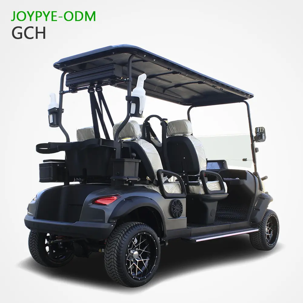 China Suppliers Factory Customizable Electric Golf Carts for Adults - 2/4/6/8 Seater Battery-Powered Trundlers