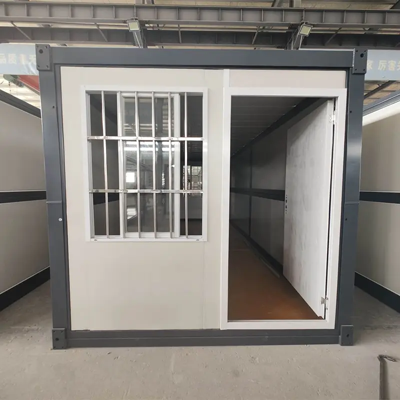 Foldable Container Houses: Temporary, Resettlement, Warehouse