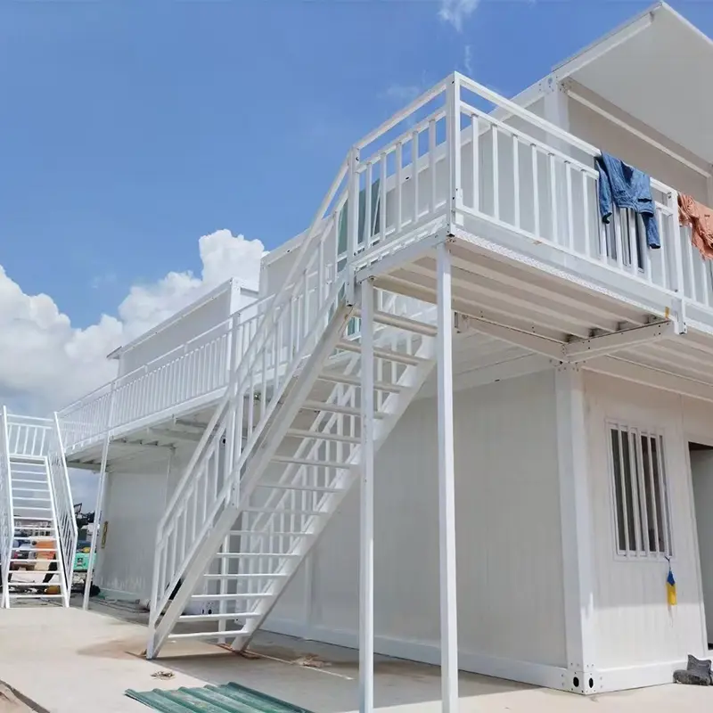 Comfortable and Convenient Two-Story Container Housing Solution