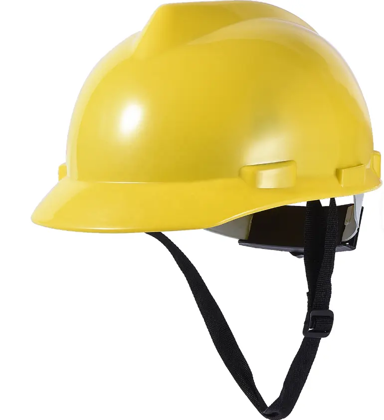 HDPE safety hard hat for mining and oilfield crews