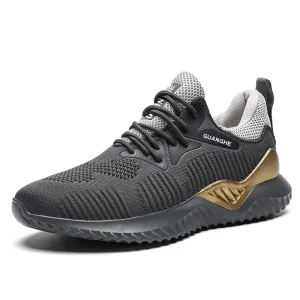 Ultra Light High-Grade Grey Work Safety Shoes