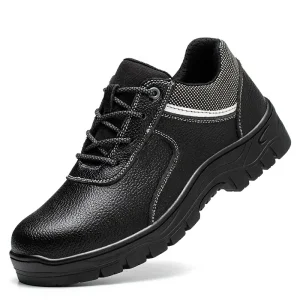High-Quality OEM ODM Two Layer Cowhide Anti-Smash Anti-Puncture Work Safety Shoes Suppliers, Factories