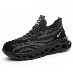 Cheap Lightweight breathable mesh anti-smash labor protection fashion safety shoes Manufacturers, Factory
