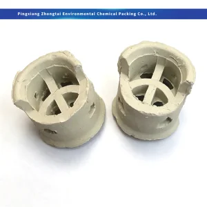 Wholesale Acid & Heat Resistant Ceramic Conjugate Ring Random Tower Packing