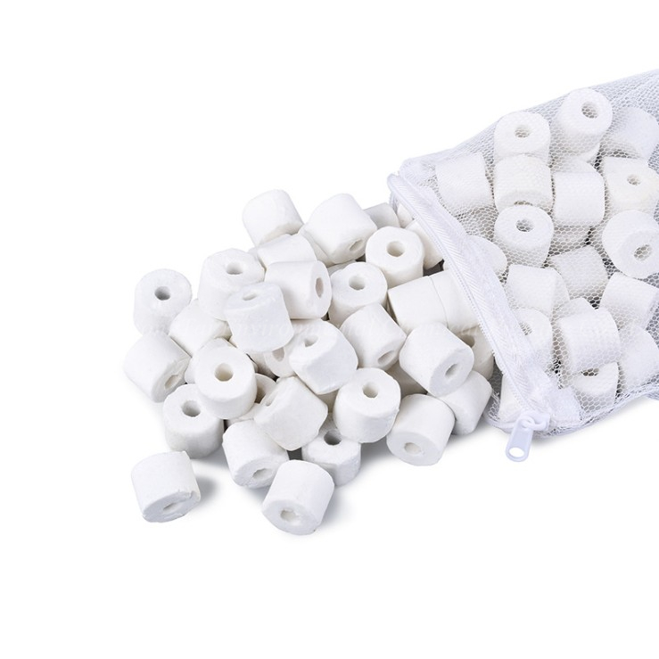 Aquarium Accessories Filter Fish Tank Bio Filter Media Material Glass Ceramic Bio Ring