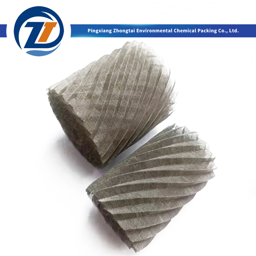 Wholesale  High Efficiency 304 316L Metal Wire Gauze Structured Packing BX DX CY Type for Fine Chemical Distillation & Vacuum Columns Manufacturers, Factory