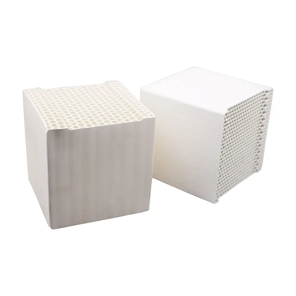 RTO heat exchange honeycomb ceramic heat storage block