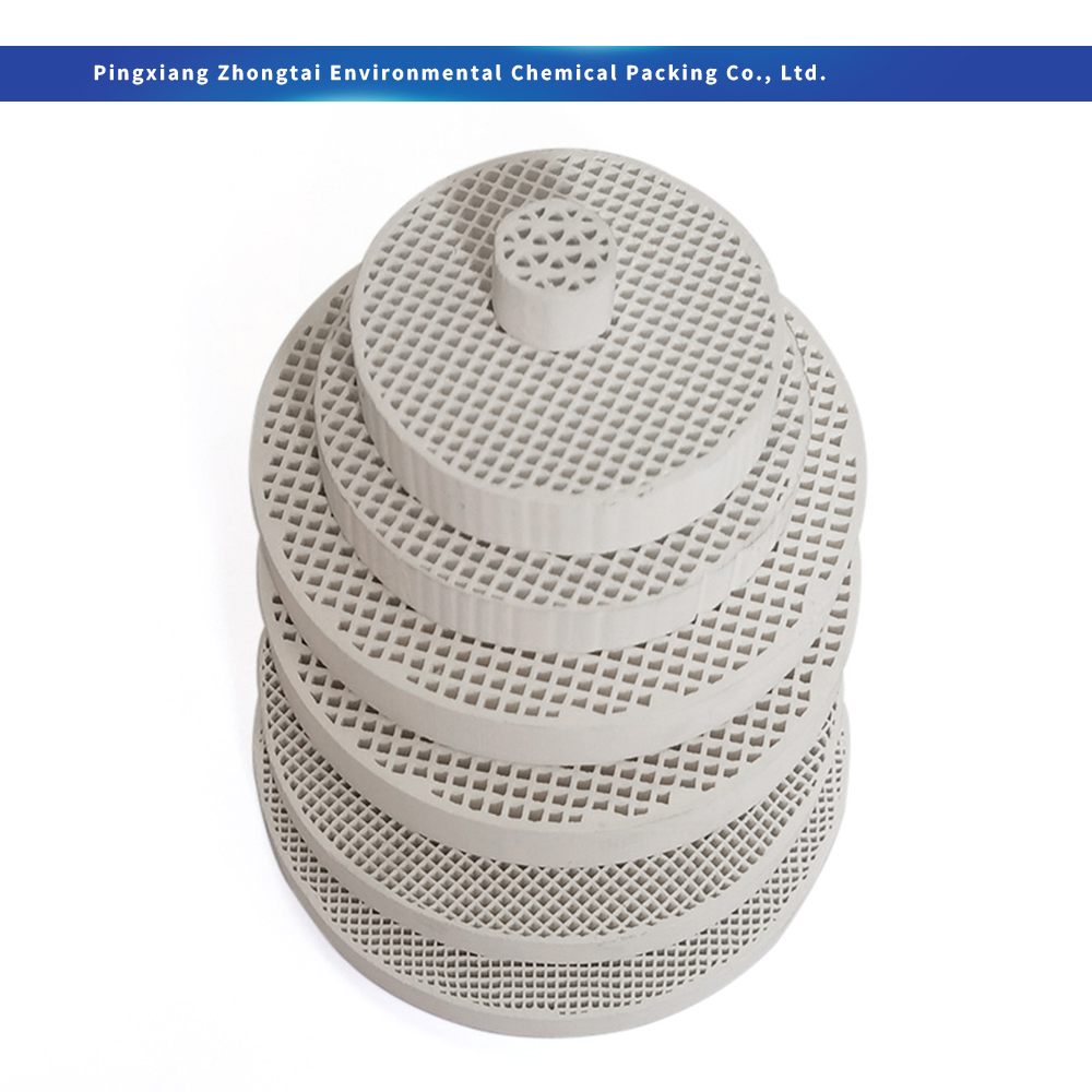 China High Surface Area Cordierite / Alumina Honeycomb Ceramic Plate Monolith Substrate for RTO, Catalyst Support & Chemical Absorption Factories, Pricelist