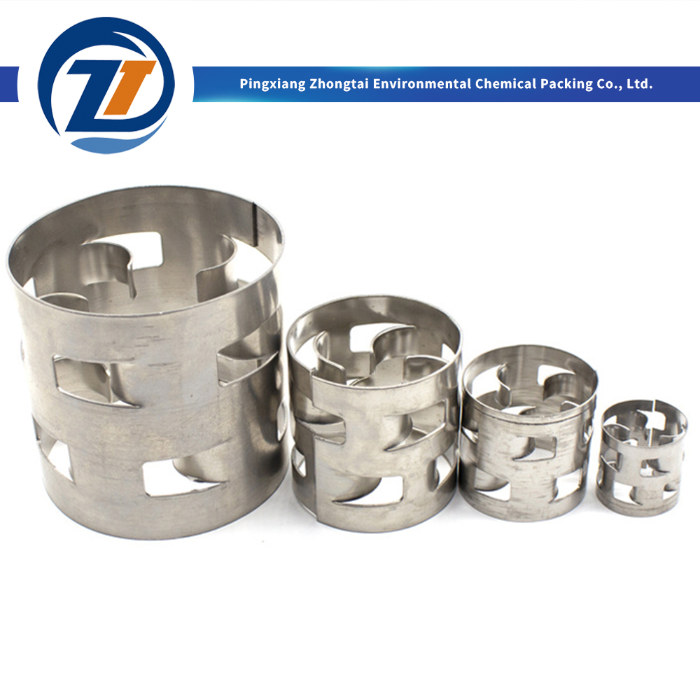 Wholesale High Strength 304 316L Stainless Steel Metal Pall Ring Random Tower Packing 16mm 25mm 38mm 50mm 76mm for Distillation & Absorption Factory, Quotes