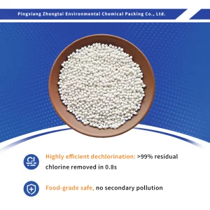 Wholesale Food Grade Calcium Sulfite Ceramic Dechlorination Media