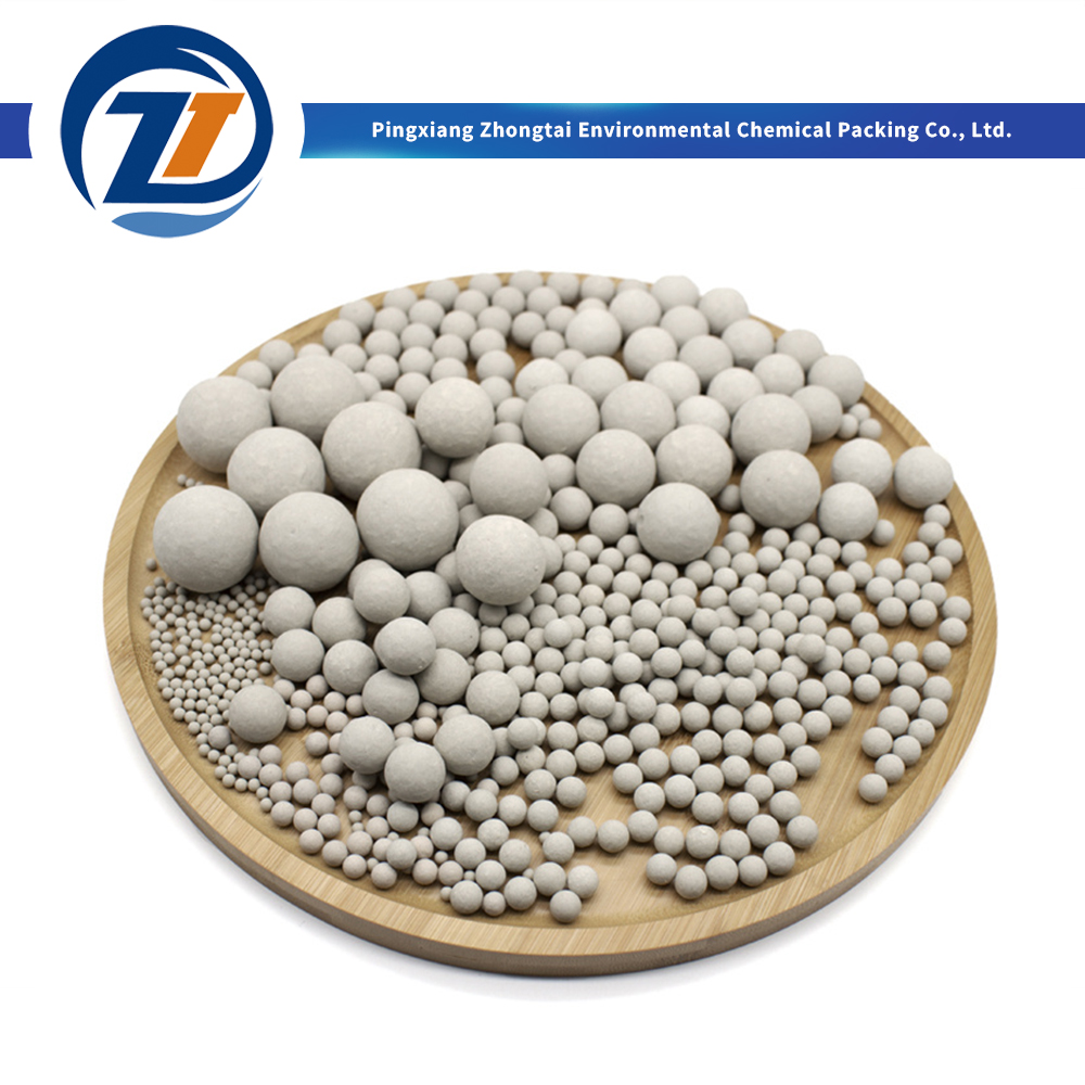 China High Purity Inert Alumina Ceramic Ball Catalyst Support Media for Petrochemical Industry Suppliers, Factory