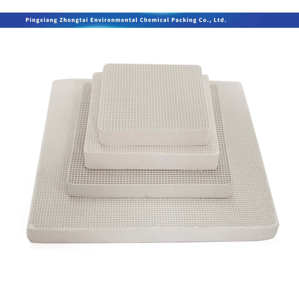 China High Surface Area Cordierite / Alumina Honeycomb Ceramic Plate Monolith Substrate for RTO, Catalyst Support & Chemical Absorption Factories, Pricelist