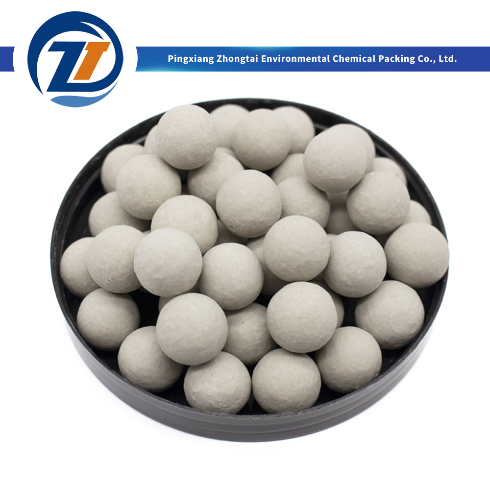 China High Purity Inert Alumina Ceramic Ball Catalyst Support Media for Petrochemical Industry Suppliers, Factory