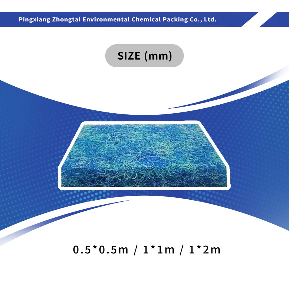 China Multi-Layer Blue Green Aquarium Biological Filter Mat, Eco-Friendly Fish Tank Filtration Pad for Water Purification Factories, Quotes