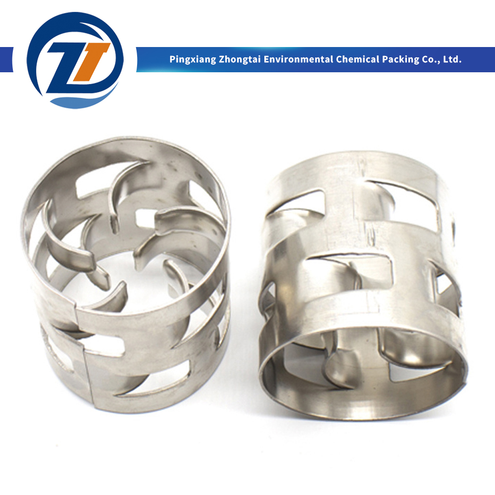 Wholesale High Strength 304 316L Stainless Steel Metal Pall Ring Random Tower Packing 16mm 25mm 38mm 50mm 76mm for Distillation & Absorption Factory, Quotes