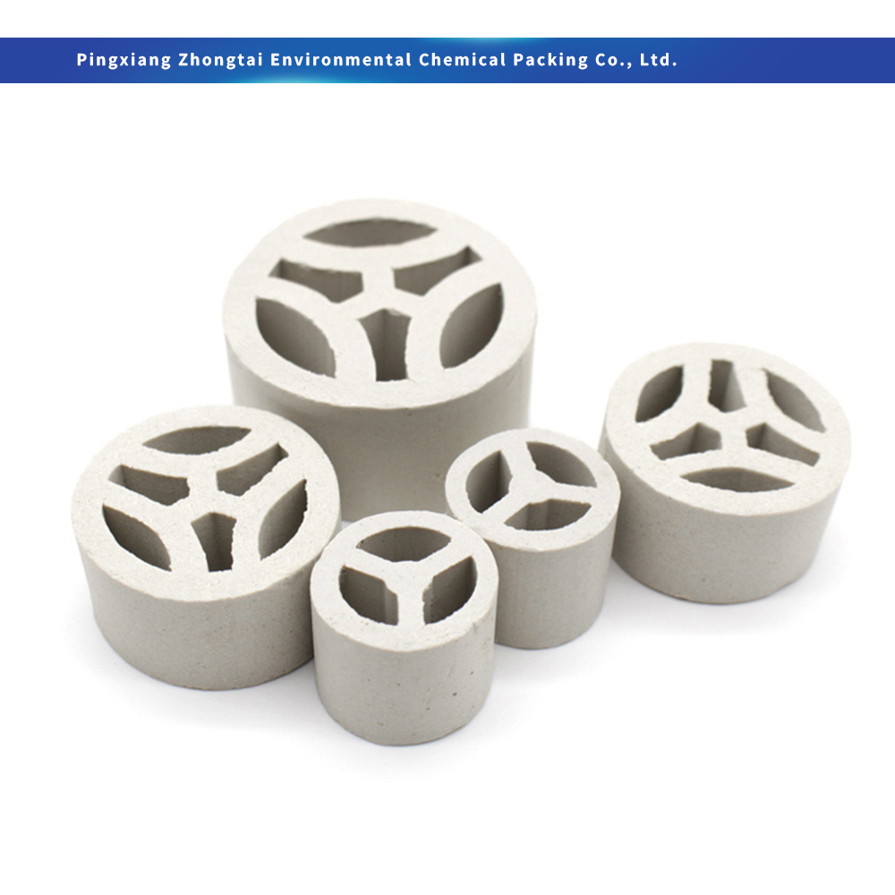 China Acid & Heat Resistant Ceramic 3Y Ring (Triple Y Ring / Tri-Y Ring) Random Tower Packing 16mm 25mm 38mm 50mm 76mm for Chemical Absorption & Scrubbing Supplier, Suppliers