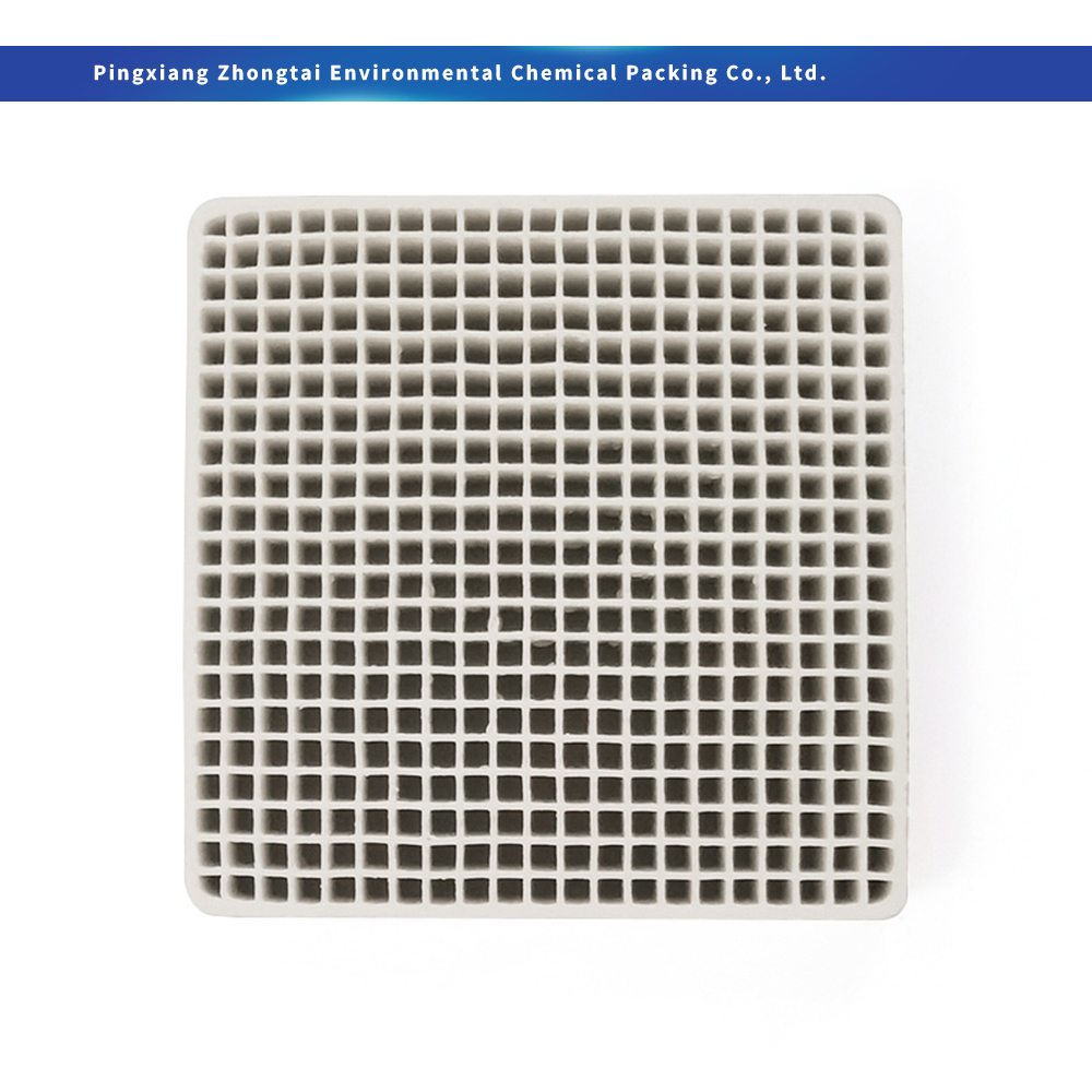 China High Surface Area Cordierite / Alumina Honeycomb Ceramic Plate Monolith Substrate for RTO, Catalyst Support & Chemical Absorption Factories, Pricelist