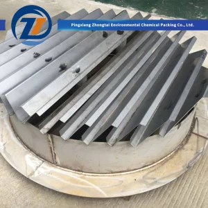 China 304 316L Stainless Steel Liquid Collector and Distributor / Liquid Redistributor for Distillation, Absorption & Stripping Columns Manufacturers, Factory
