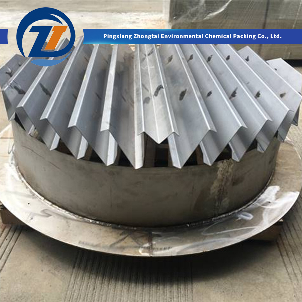 China 304 316L Stainless Steel Liquid Collector and Distributor / Liquid Redistributor for Distillation, Absorption & Stripping Columns Manufacturers, Factory