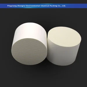 China Metal Honeycomb Catalyst Substrate Ceramic-Coated