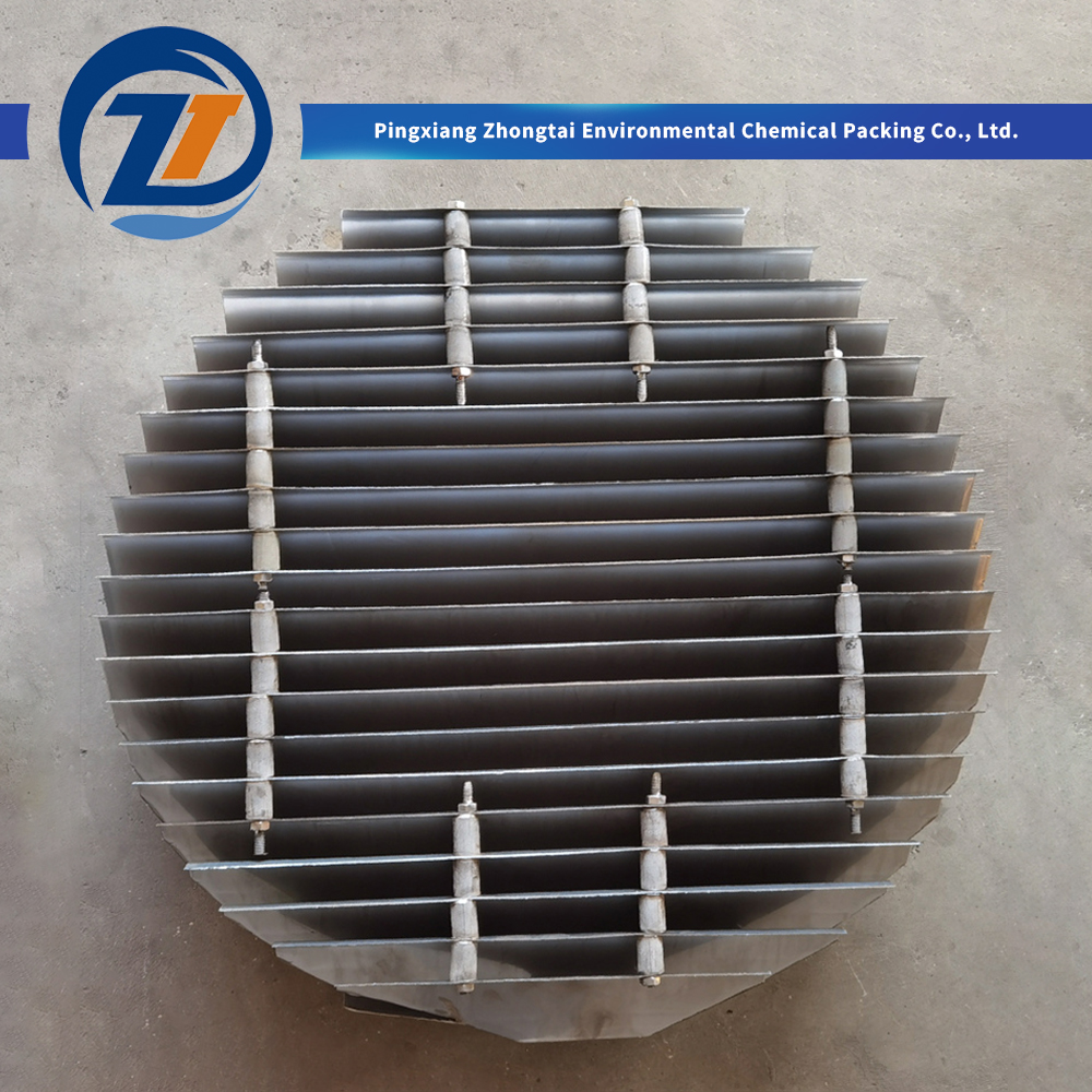 China 304 316L Stainless Steel Metal Chevron Vane Mist Eliminator for High Liquid Load Scrubbing & Gas-Liquid Separation Manufacturers, Factory