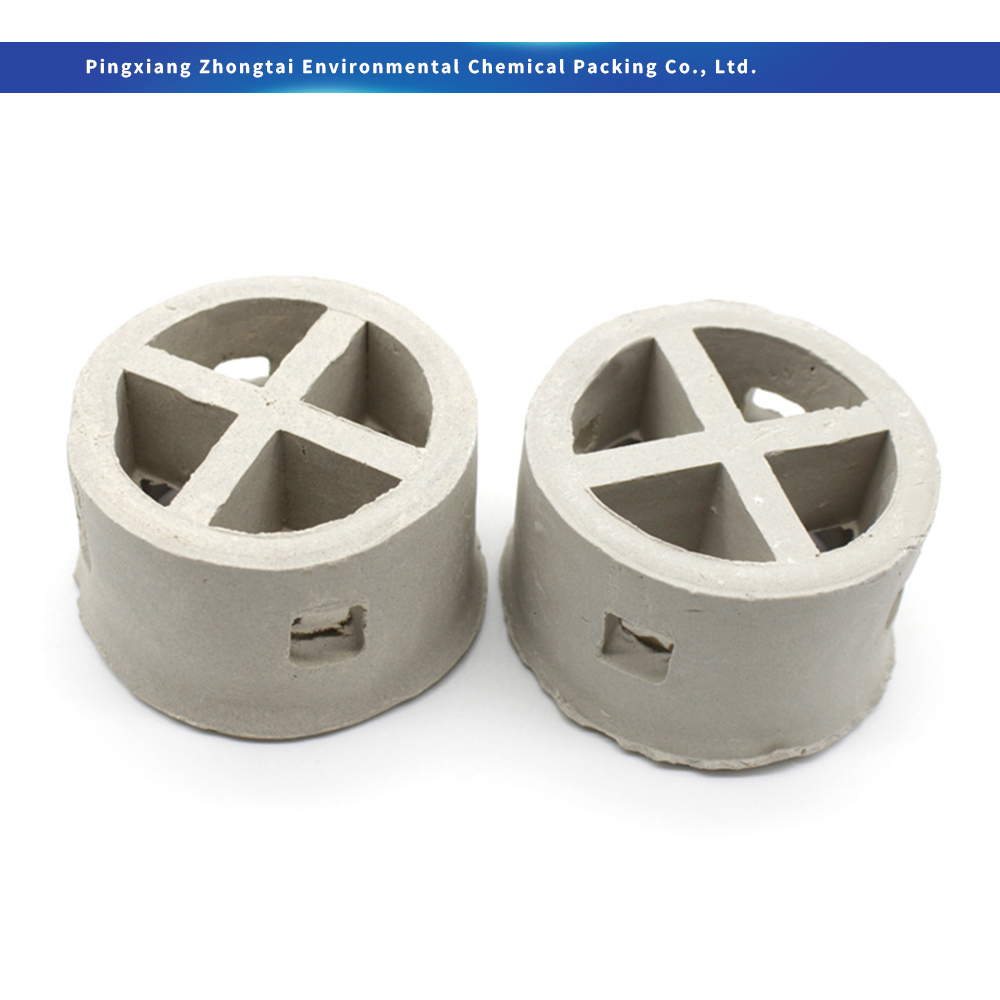 Wholesale Acid & Heat Resistant Ceramic Cascade Ring (Cascade Mini Ring) Random Tower Packing for Chemical Absorption & Scrubbing Suppliers, Pricelist