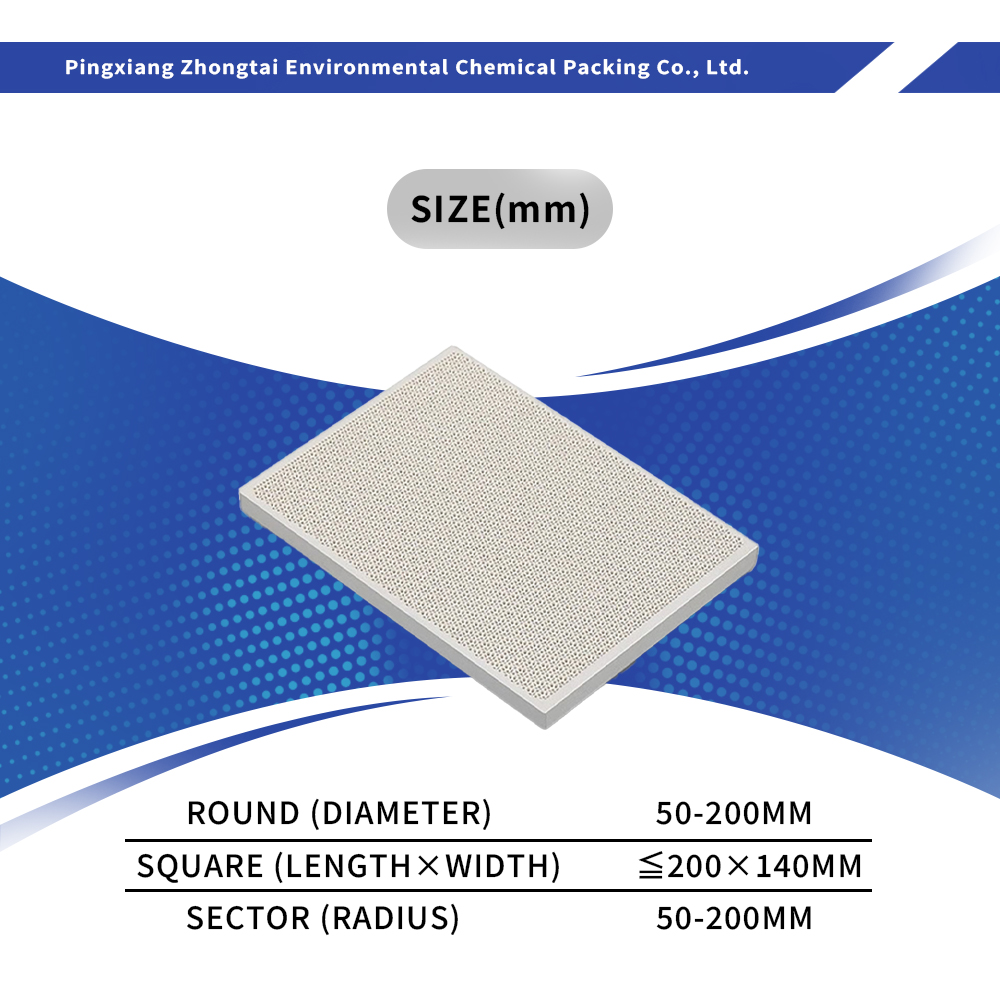 Wholesale 400 CPSI Cordierite Heater Plate | High-Temp Infrared Industrial Heater Supplier, Factory