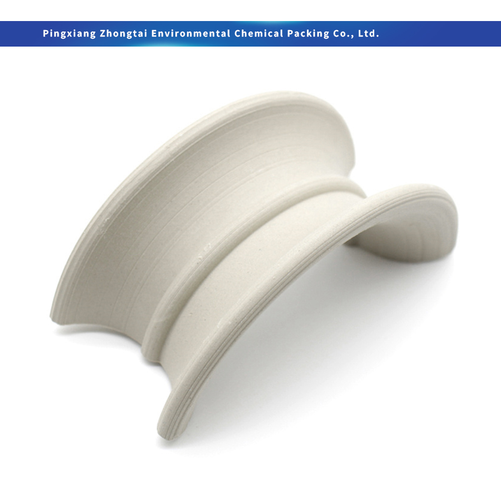 China Acid & Heat Resistant Ceramic Intalox Saddle Ring Random Tower Packing 16mm 25mm 38mm 50mm 76mm for Chemical Absorption & Scrubbing Manufacturers, Pricelist