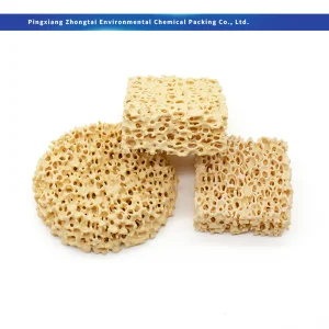 China High Porosity Ceramic Foam Filter 10-60 PPI for Foundry Molten Metal Filtration