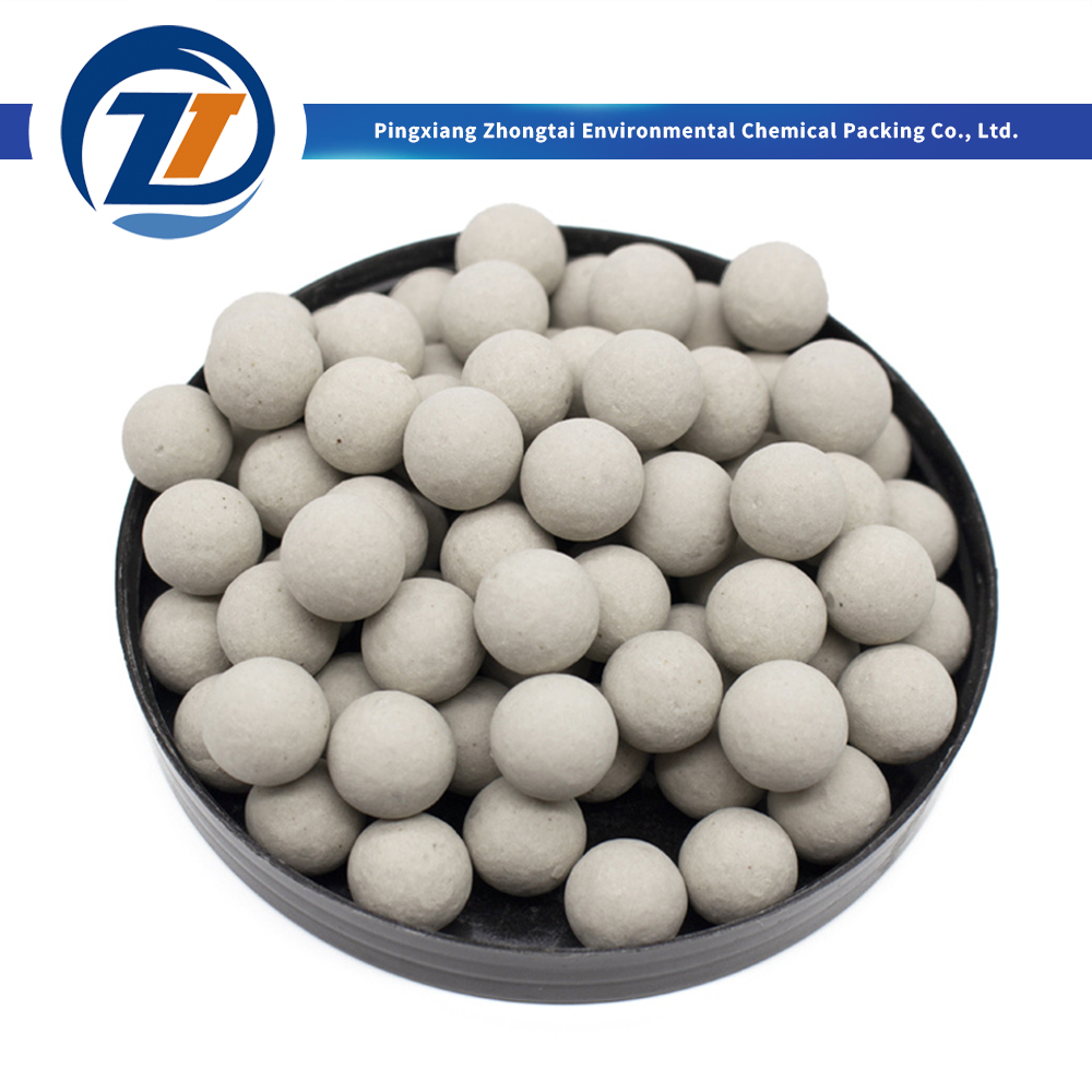 China High Purity Inert Alumina Ceramic Ball Catalyst Support Media for Petrochemical Industry Suppliers, Factory
