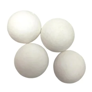 China 23% AL2O3 Inert Alumina Ceramic Ball Support Media