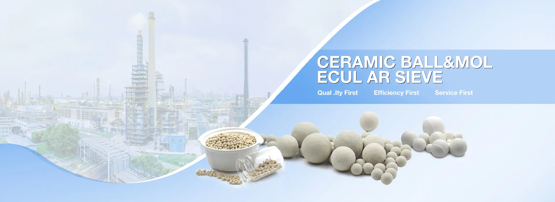 Industrial ceramic and metal random packing for mass transfer towers