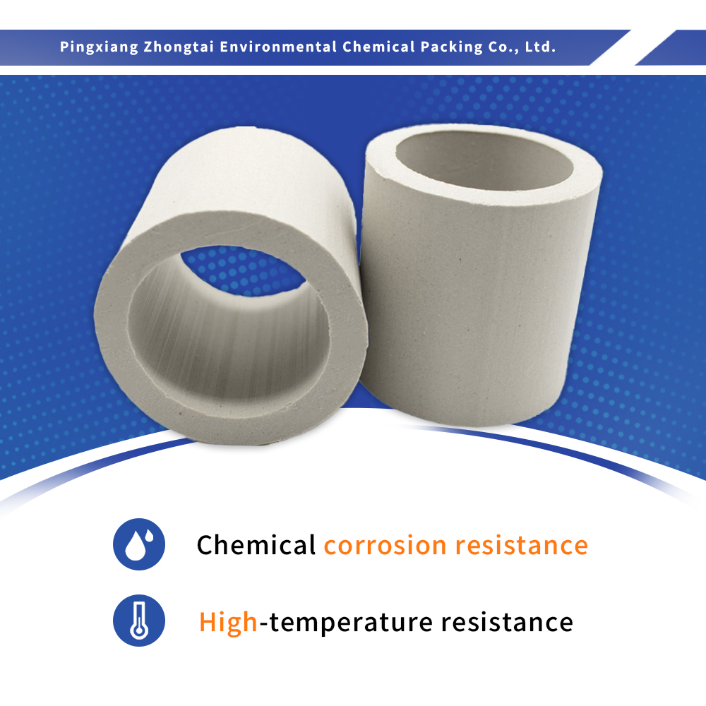 Wholesale Ceramic Raschig Ring – Random Tower Packing for Absorption, Distillation & Industrial Processing Towers Manufacturer, Suppliers