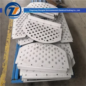 China High Capacity 304 316L Stainless Steel Metal Fixed Valve Tray for Distillation, Absorption & Stripping Columns Manufacturer, Supplier