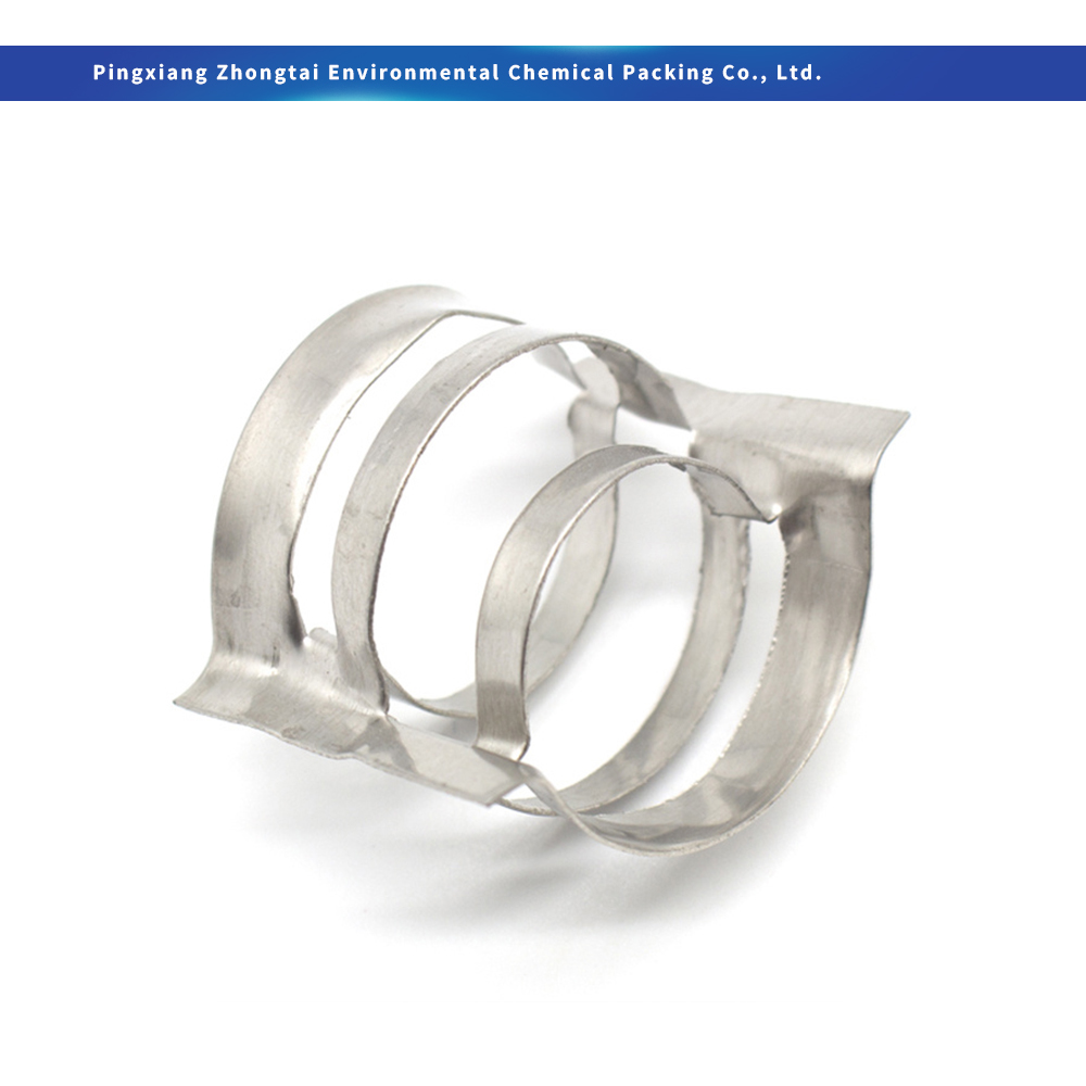 Wholesale Stainless Steel Metal Conjugate Ring 25mm 38mm 50mm High Efficiency Low Pressure Drop Tower Packing for Chemical Distillation Supplier, Factory
