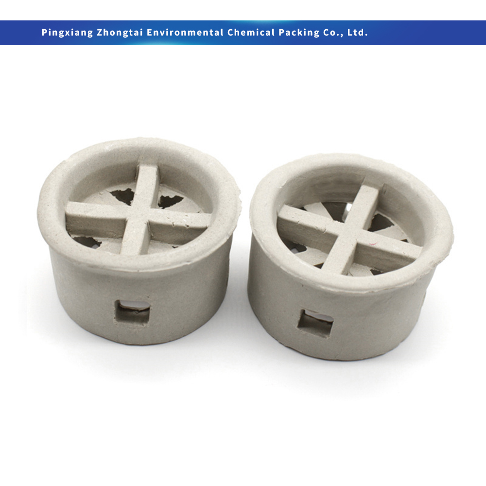Wholesale Acid & Heat Resistant Ceramic Cascade Ring (Cascade Mini Ring) Random Tower Packing for Chemical Absorption & Scrubbing Suppliers, Pricelist