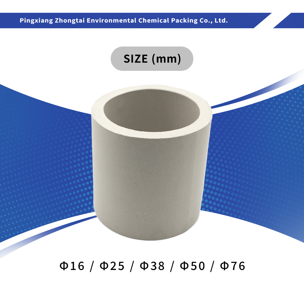 Wholesale Ceramic Raschig Ring – Random Tower Packing for Absorption, Distillation & Industrial Processing Towers Manufacturer, Suppliers