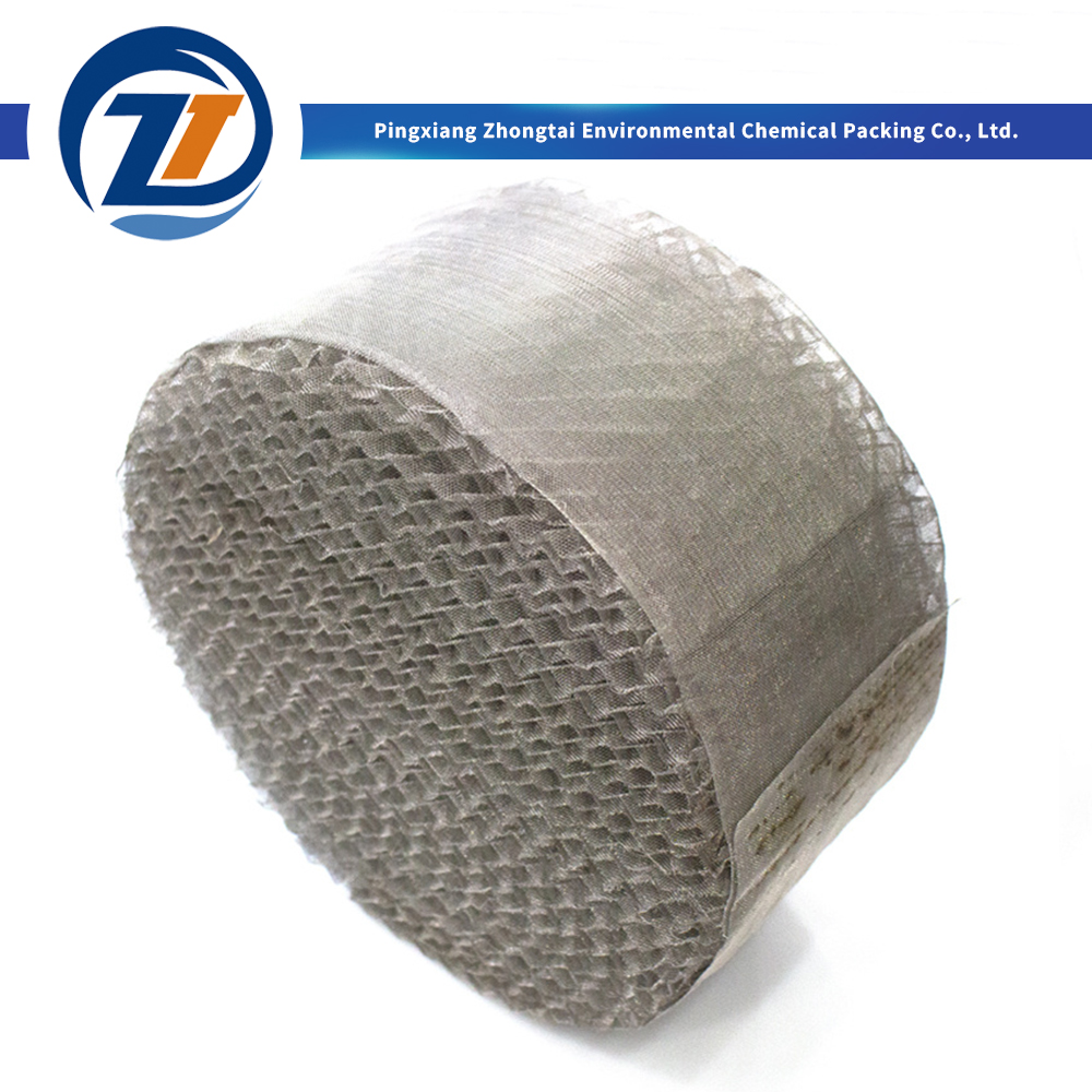 Wholesale  High Efficiency 304 316L Metal Wire Gauze Structured Packing BX DX CY Type for Fine Chemical Distillation & Vacuum Columns Manufacturers, Factory