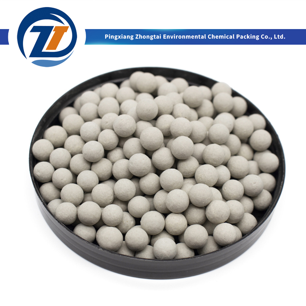 China High Purity Inert Alumina Ceramic Ball Catalyst Support Media for Petrochemical Industry Suppliers, Factory