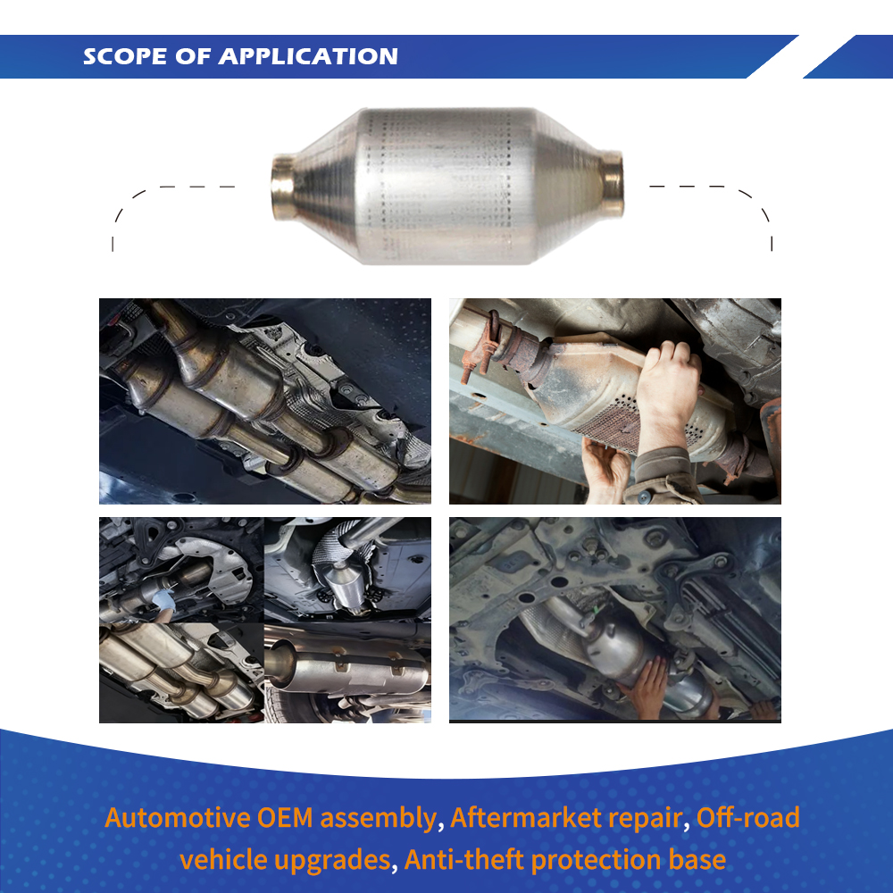 China Universal Direct Fit Catalytic Converter | EPA Compliant Replacement with Ceramic Honeycomb Core Factory, Quotes
