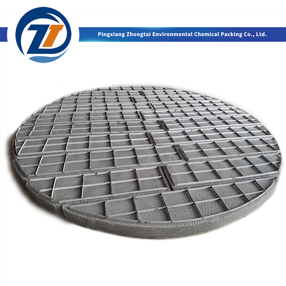 China 304 316L Stainless Steel Metal Wire Mesh Mist Eliminator Demister Pad for Chemical Scrubbing, Distillation & Gas-Liquid Separation Manufacturer, Factories