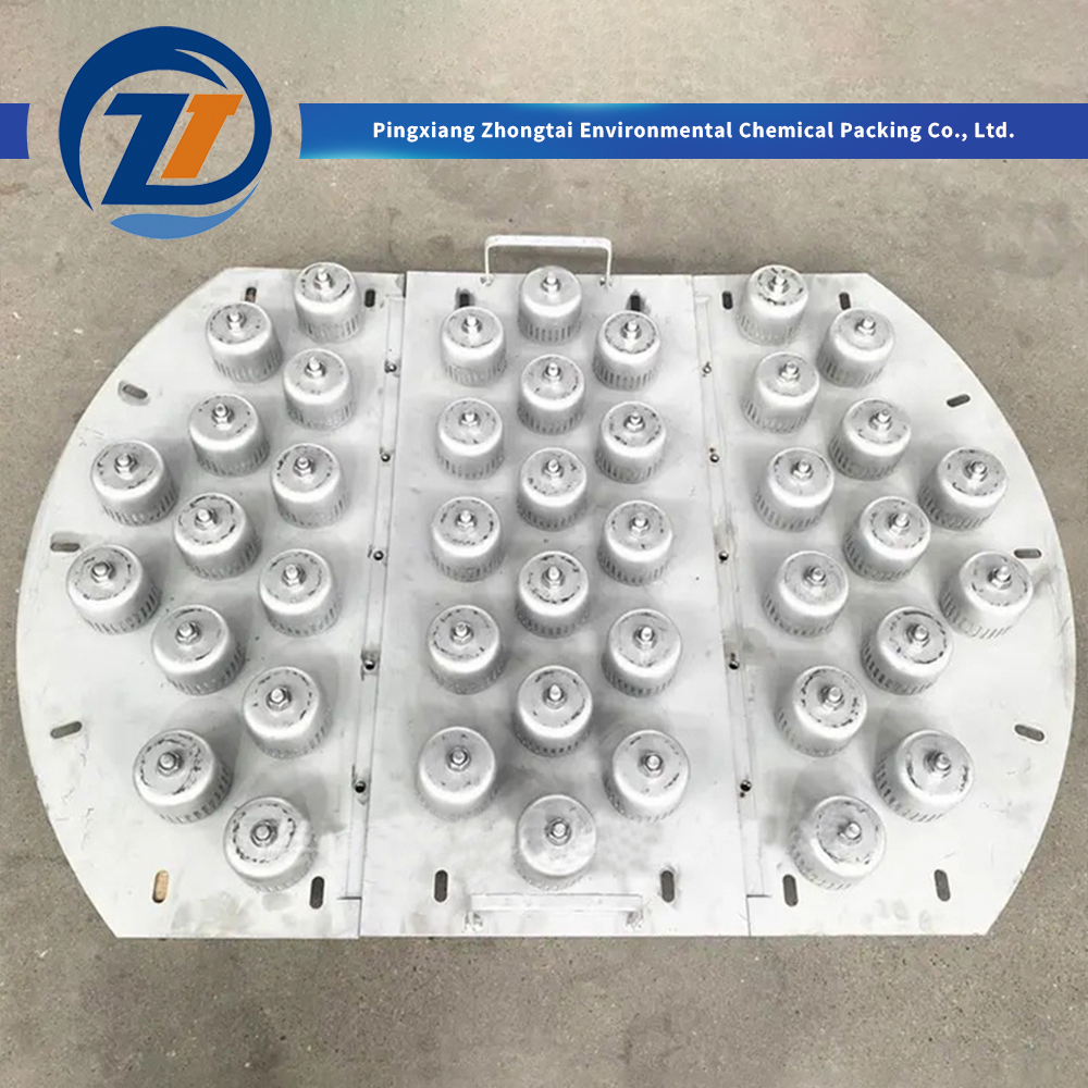 China 304 316L Stainless Steel Metal Bubble Cap Tray for High Turndown Distillation, Absorption & Stripping Columns Manufacturers, Supplier
