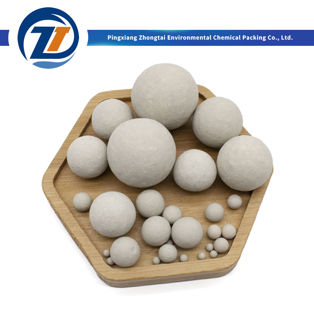China High Purity Inert Alumina Ceramic Ball Catalyst Support Media for Petrochemical Industry Suppliers, Factory