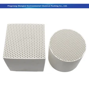 Wholesale Cordierite Honeycomb Ceramic Substrate Catalyst Carrier