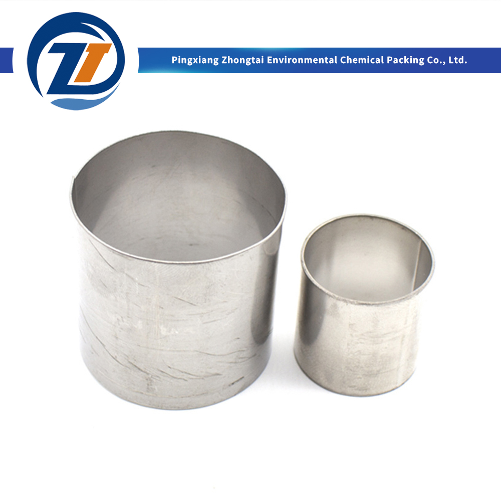 China High Strength 304 316L Stainless Steel Metal Raschig Ring Random Tower Packing 16mm 25mm 38mm 50mm 76mm for High Temperature & High Pressure Columns Manufacturers, Factories
