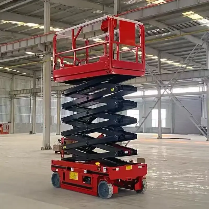 OEM Hydraulic driven electric scissor lift platform for Servicing at height Manufacturers, Suppliers