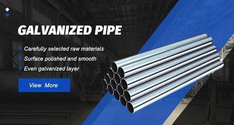 Heavy-Duty Galvanized Pipe for Support Frames detail (1)