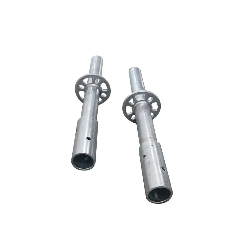 Steel pipe punching process for vertical rods